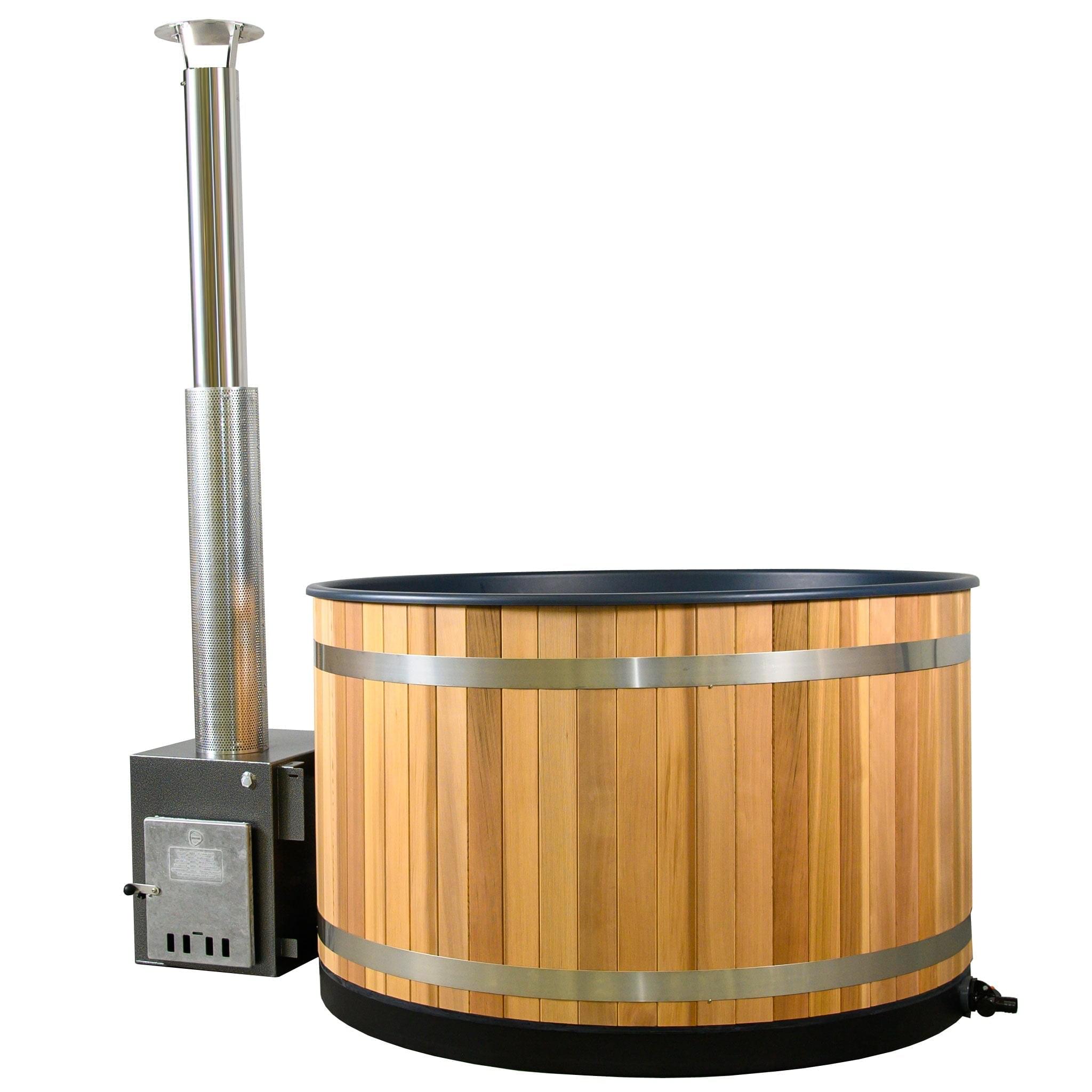 Almost Heaven Kirami Cedar 2-4 Person Wood-Fired Hot Tub product image