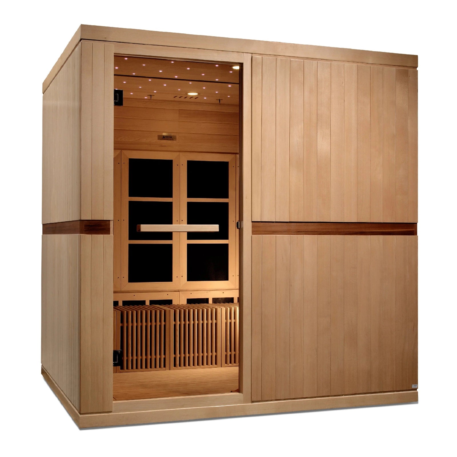 Golden Designs Catalonia 8-Person Near-Zero EMF FAR Infrared Sauna product image