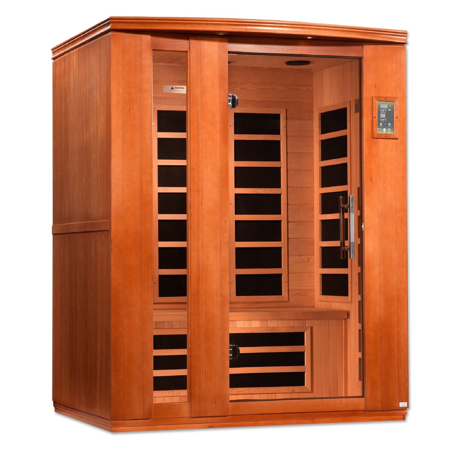 Dynamic Saunas Lugano Elite 3-Person Ultra-Low EMF Far Infrared Sauna product image