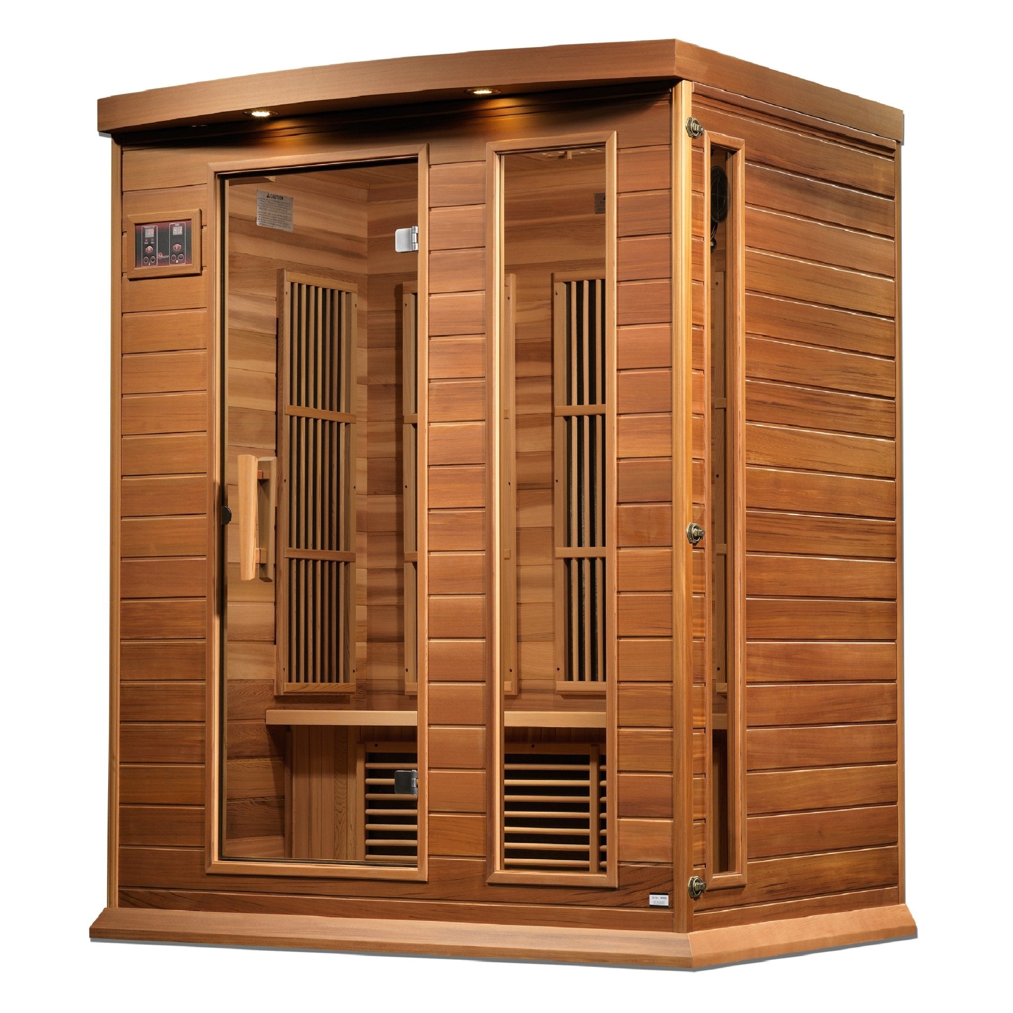 Maxxus 3-Person Cedar Near-Zero EMF FAR Infrared Sauna MX-K306-01-ZF CED product image
