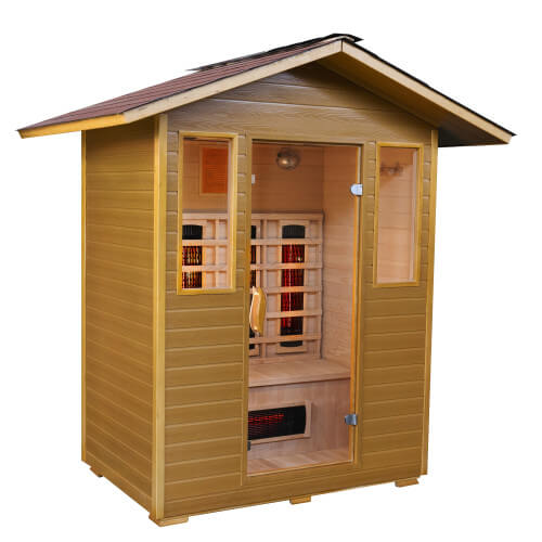 Sunray Grandby 3-Person Outdoor Infrared Sauna product image