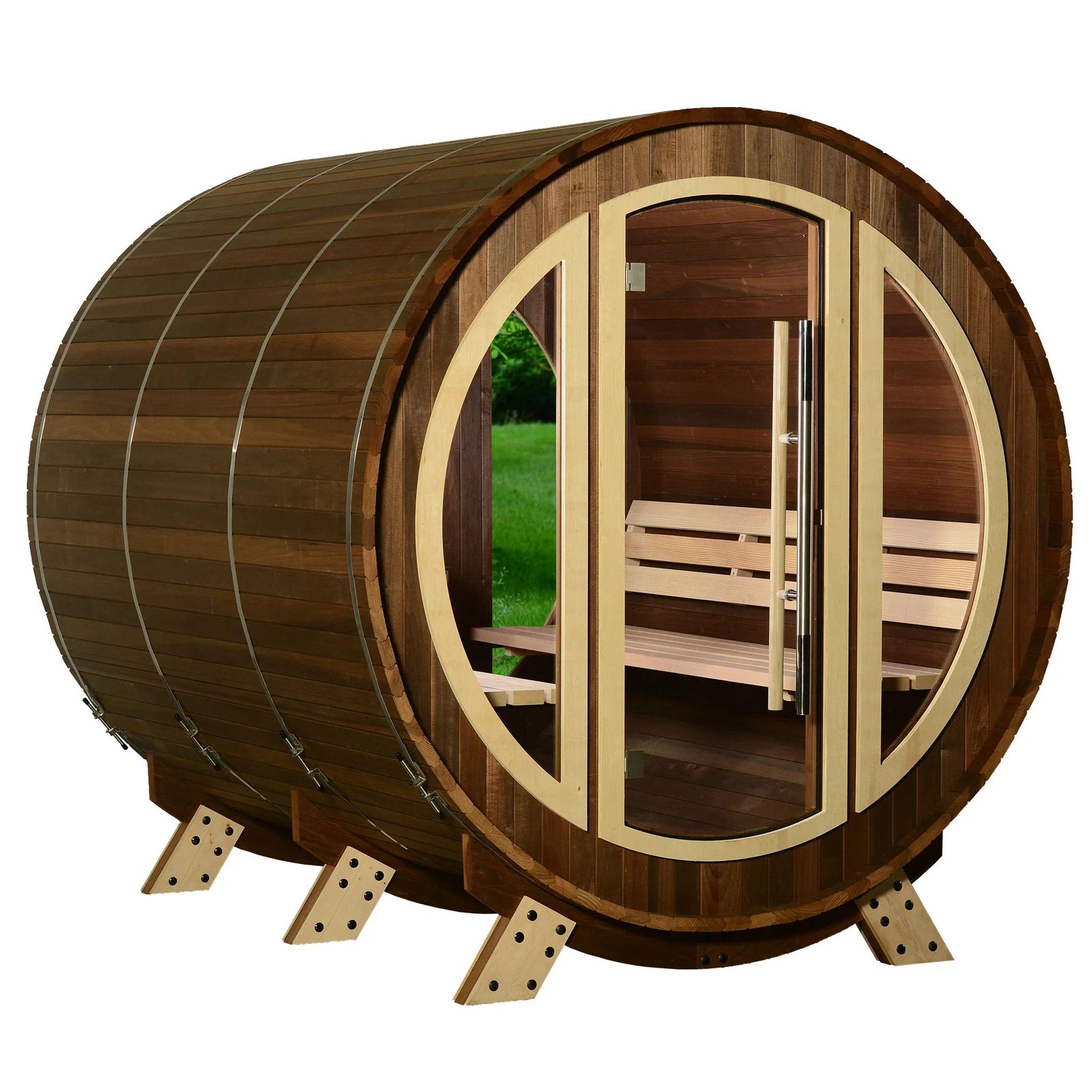 Almost Heaven Phoenix 6-Person Luxury Barrel Sauna product image