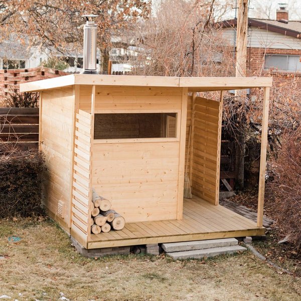 Almost Heaven Timberline 6-Person Outdoor Cabin Sauna product image