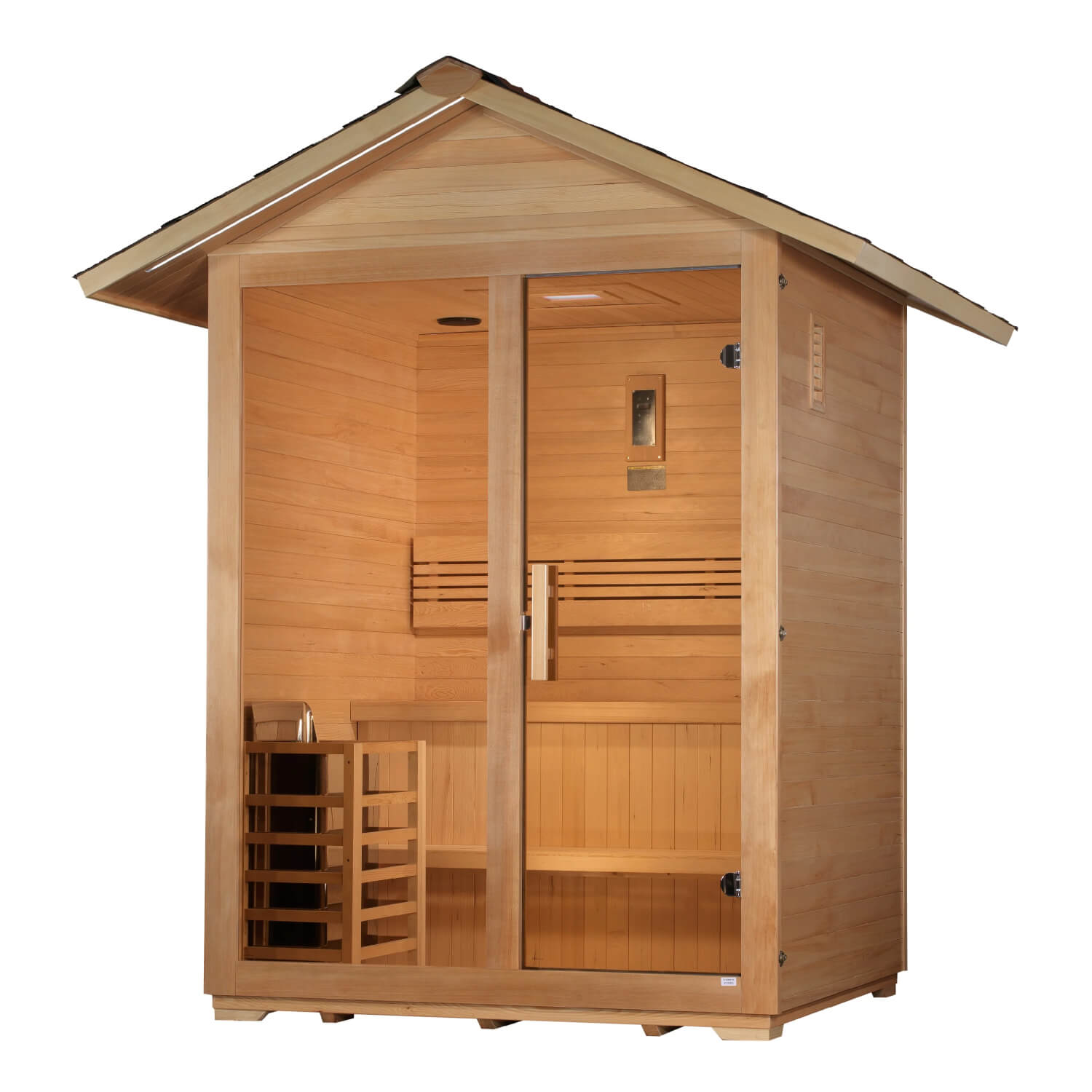 Golden Designs Arlberg 3-Person Outdoor Traditional Sauna product image