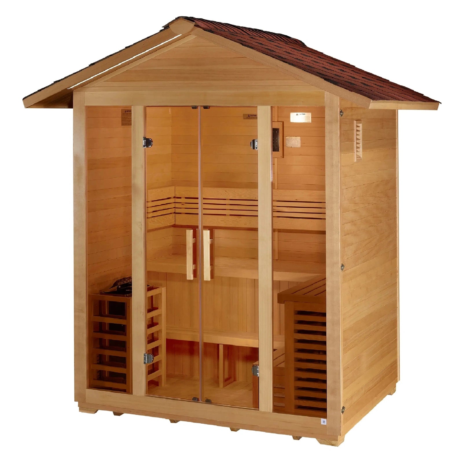 Golden Designs Vorarlberg 5-Person Outdoor Traditional Sauna product image