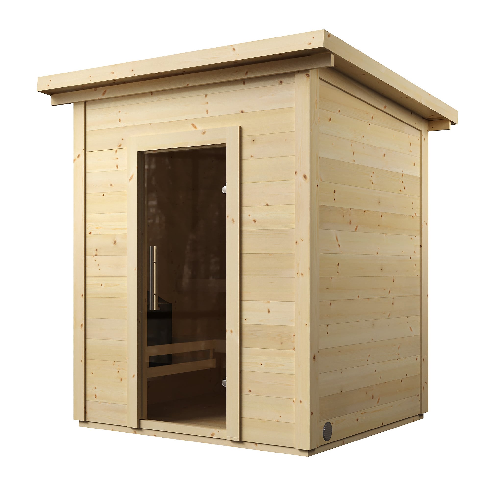 SaunaLife G2 4-Person Outdoor Cabin Sauna product image