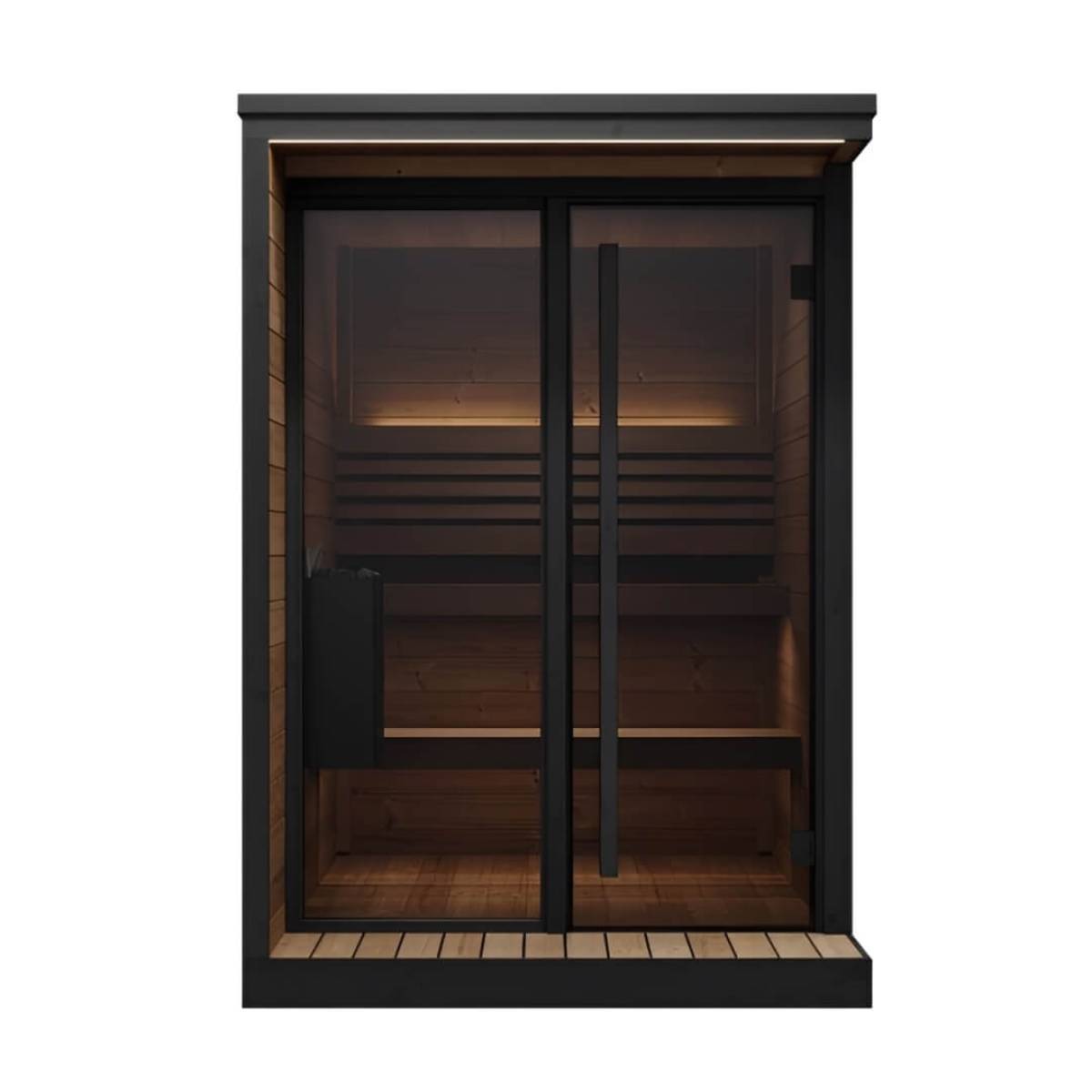 SaunaLife GL4 Outdoor Garden Luxury-Series DIY Sauna Kit, 4 Persons product image