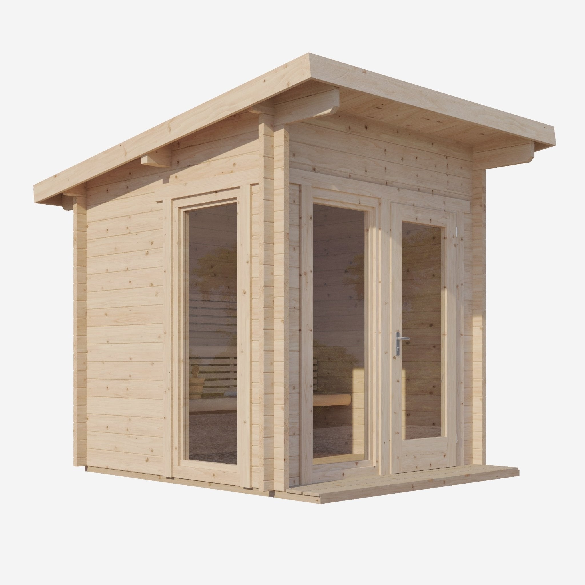 SaunaLife G4 6-Person Outdoor Cabin Sauna product image