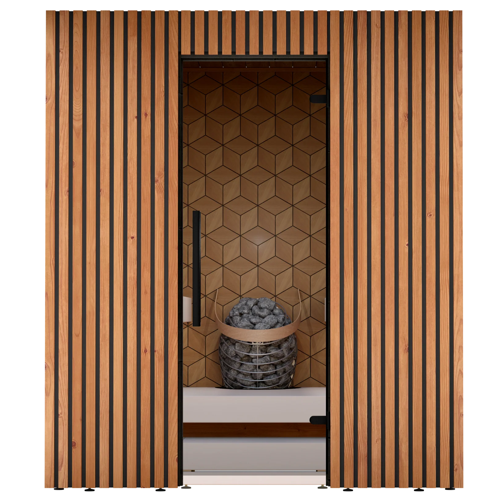Leil Como 4-180 4-Person Indoor Sauna product image